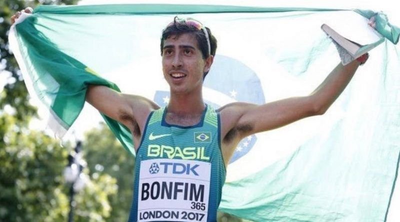 Caio Bonfim conquista medalha de prata no Sul-Americano de Marcha Atlética