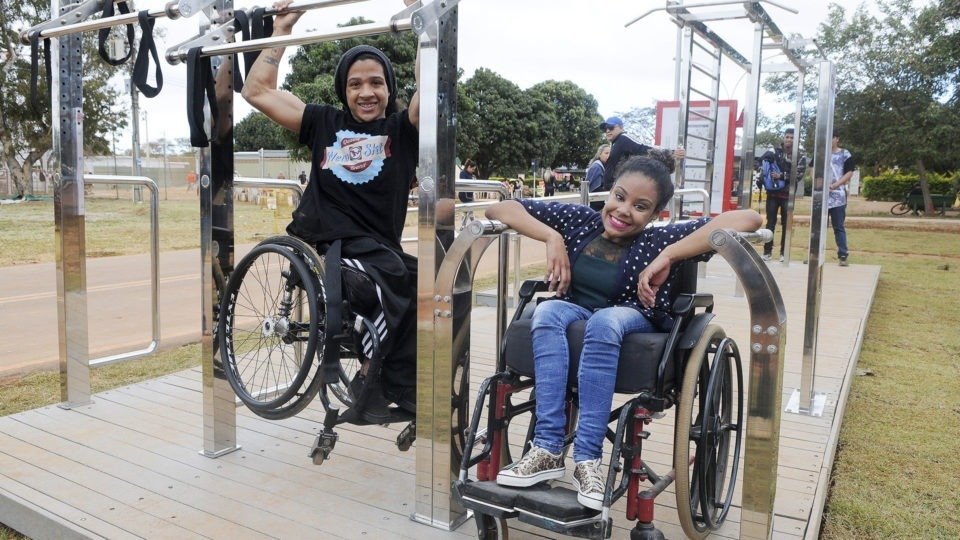 Parque da Cidade recebe circuito de atividades esportivas para pessoas com deficiência