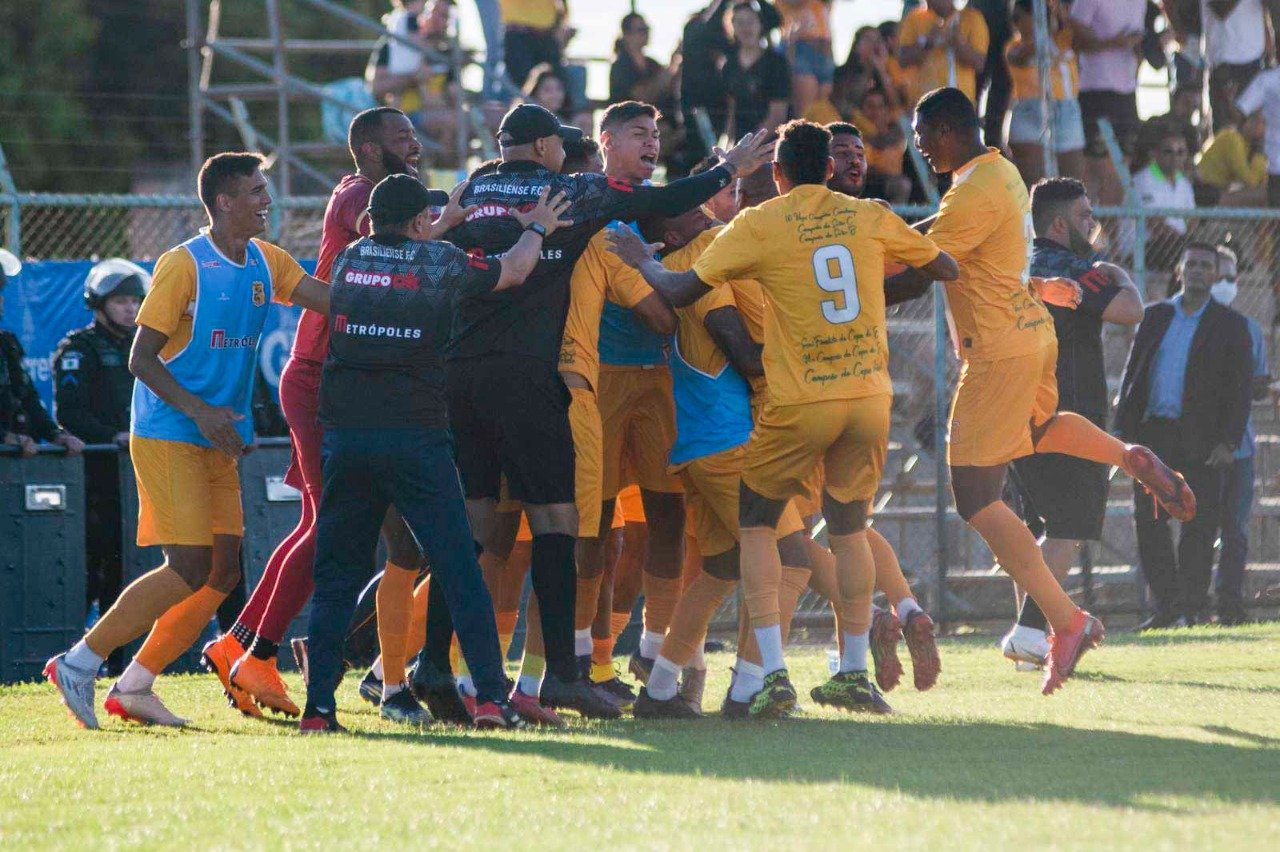 Brasiliense sai na frente em busca do título do Candangão BRB 2022