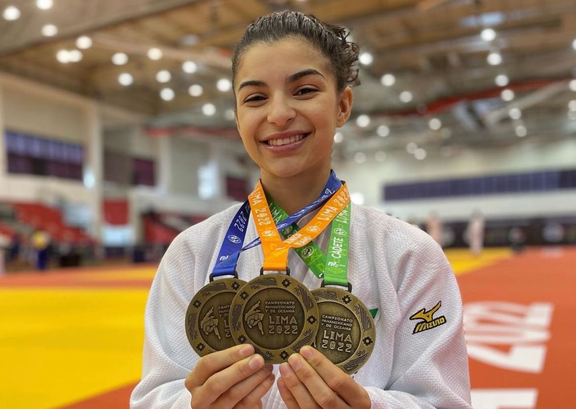 Judoca Bianca Reis é campeã pan-americana Sub-18 e Sub-21