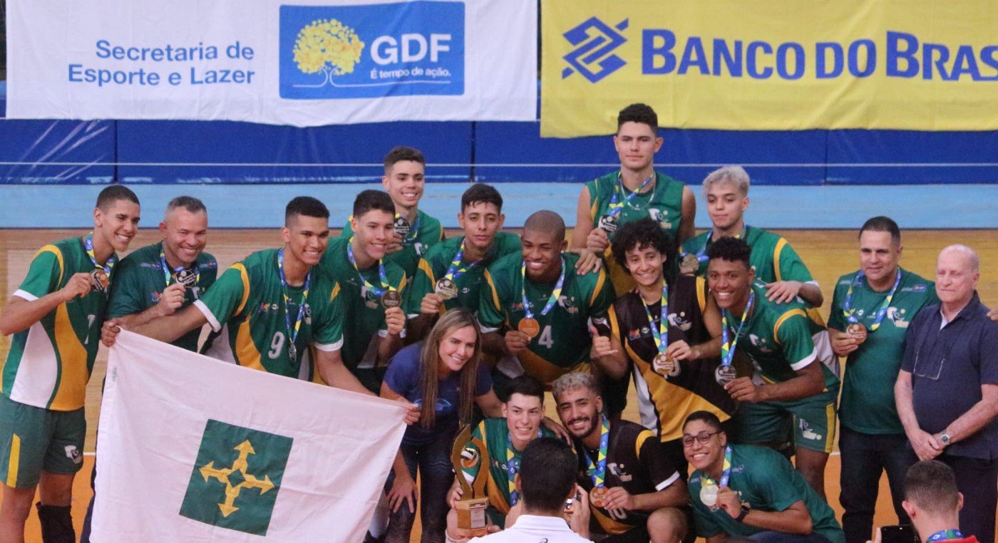 DF é campeão da Divisão Especial de Vôlei Sub-20