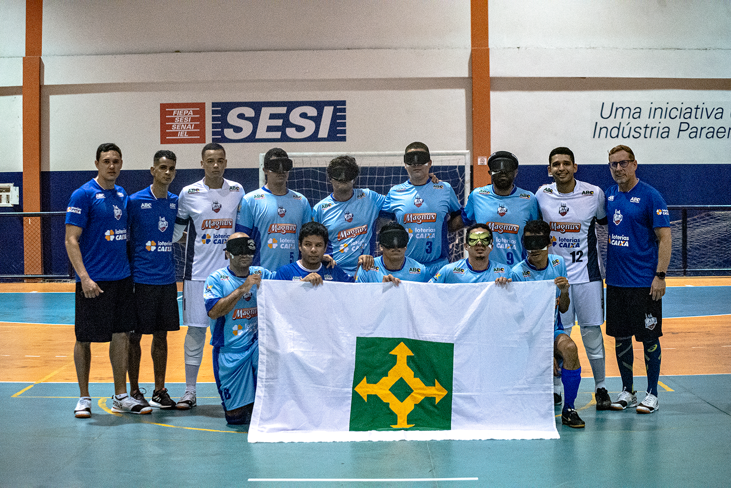 ADEF-DF goleia no Regional de Futebol de Cegos