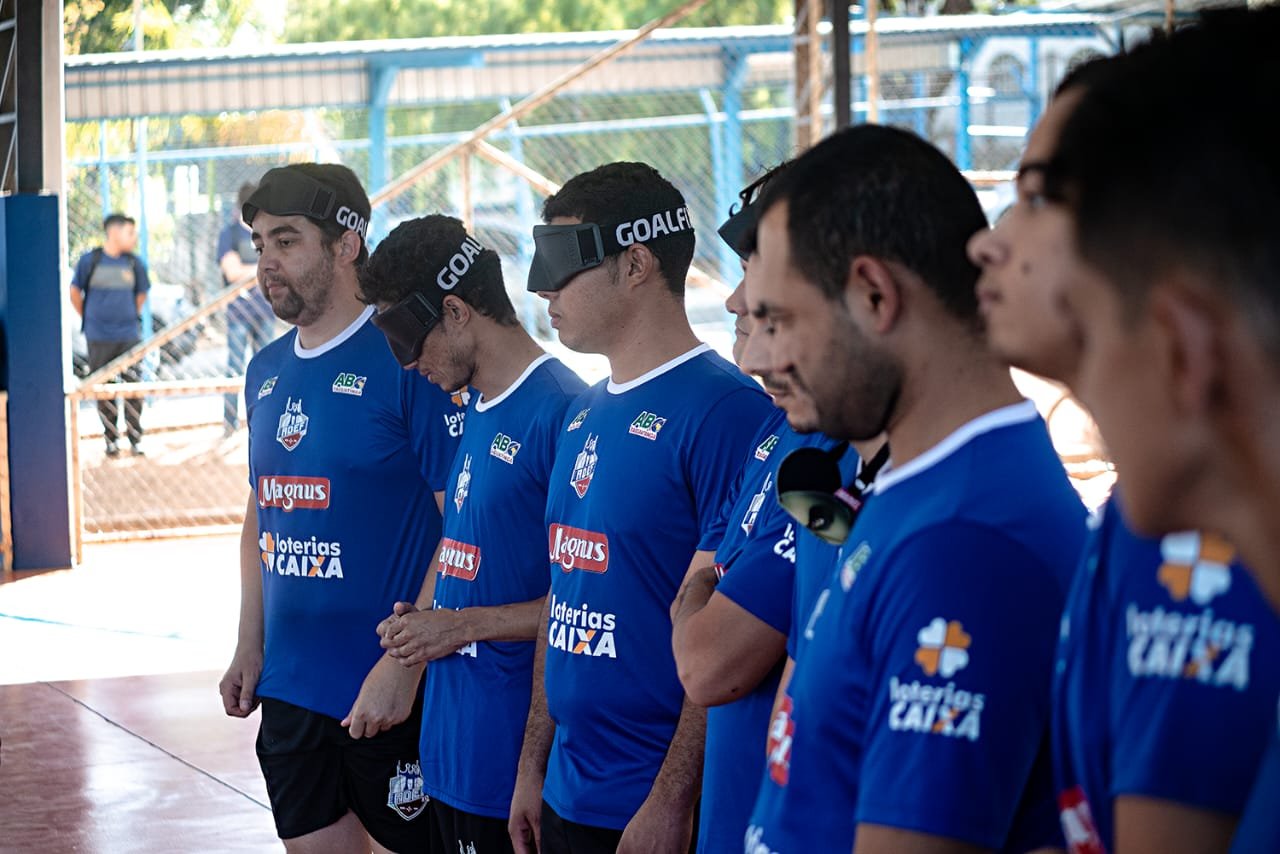 Time de futebol de cegos da Adef intensifica treinos visando a principal competição nacional da modalidade