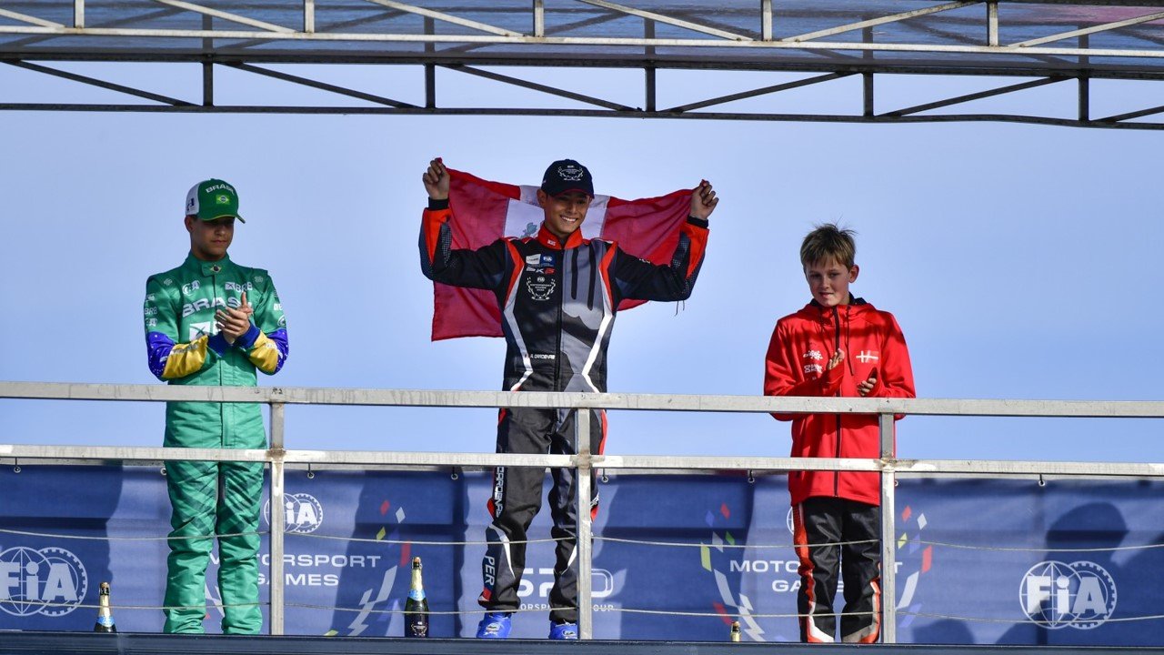 Brasiliense, Gabriel Koenigkan conquista única medalha do Brasil nos Jogos Mundiais de Automobilismo