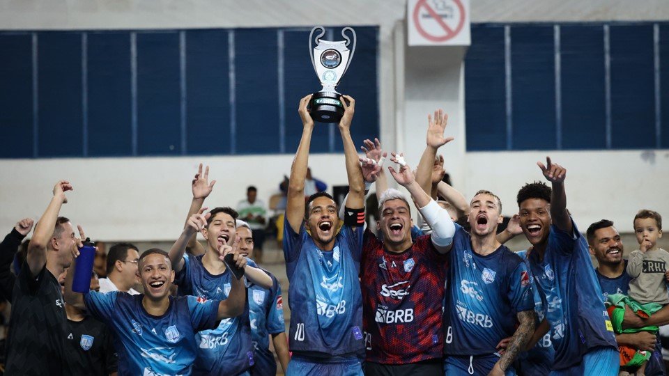 Com goleada, Brasília Futsal é campeão da Taça Brasília