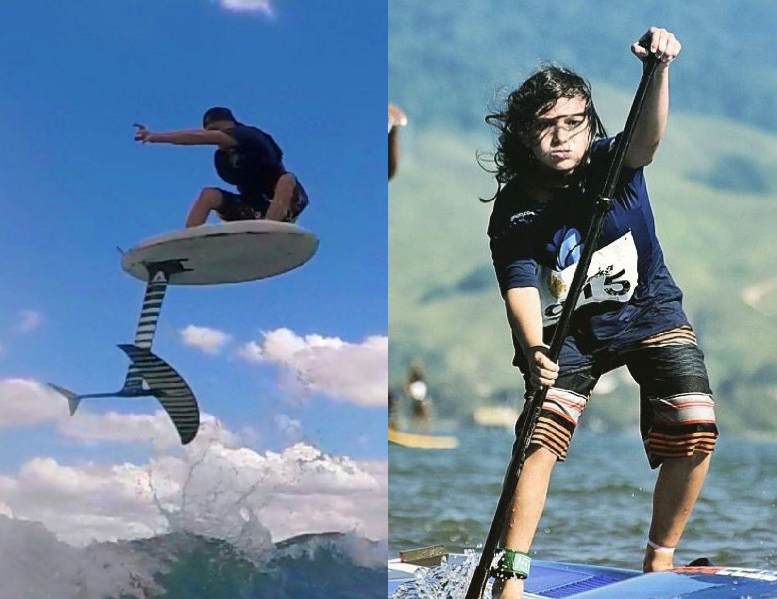 Pai e filho disputam campeonato Sul-Americano de Wakesurf em Brasília