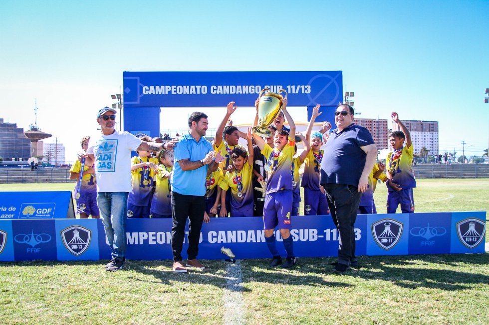 Maringá e Real Brasília são campeões do Candanguinho Sub-11 e Sub-13
