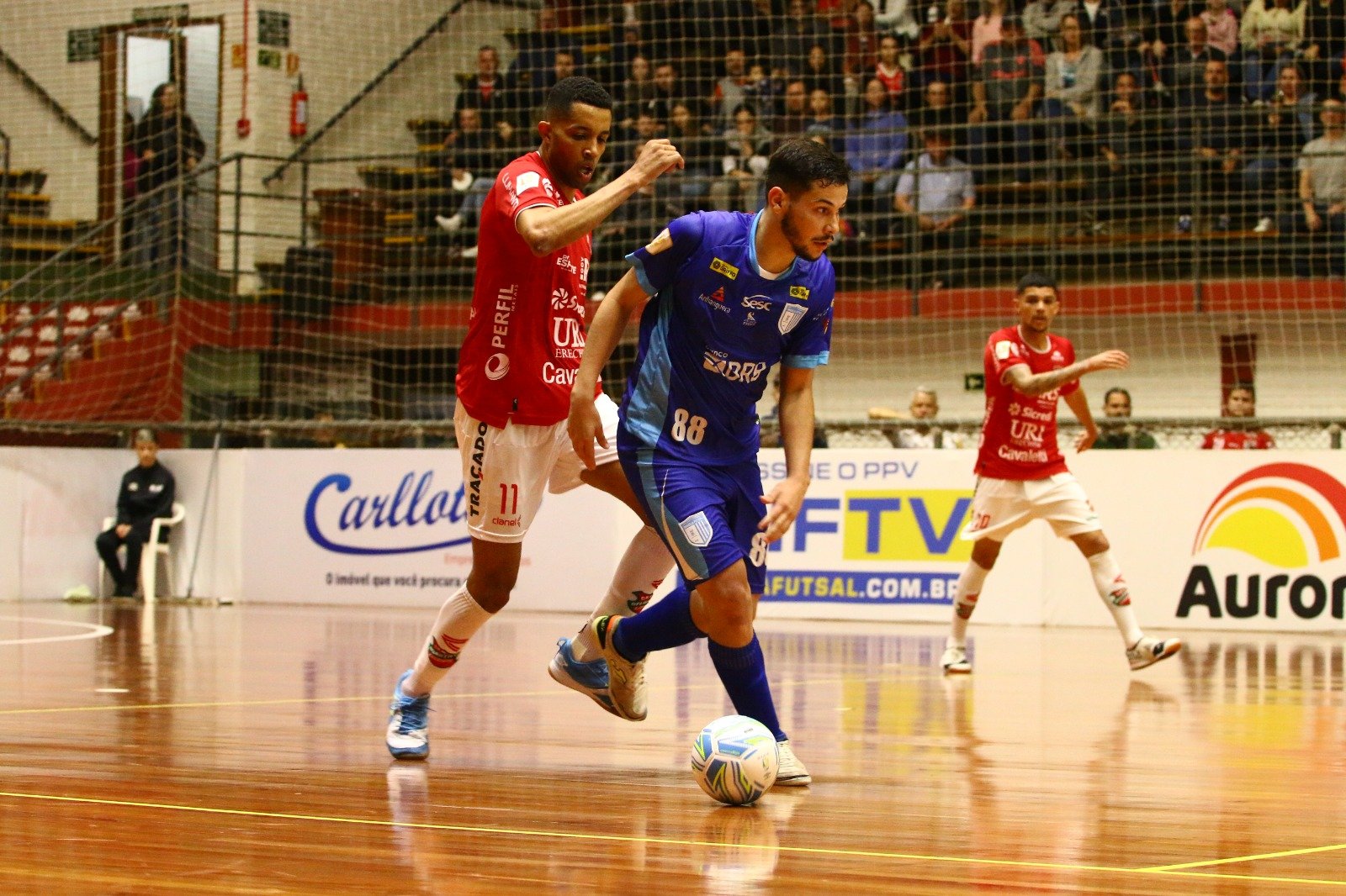 Com final emocionante, Brasília Futsal empata com Atlântico Futsal em Erechim