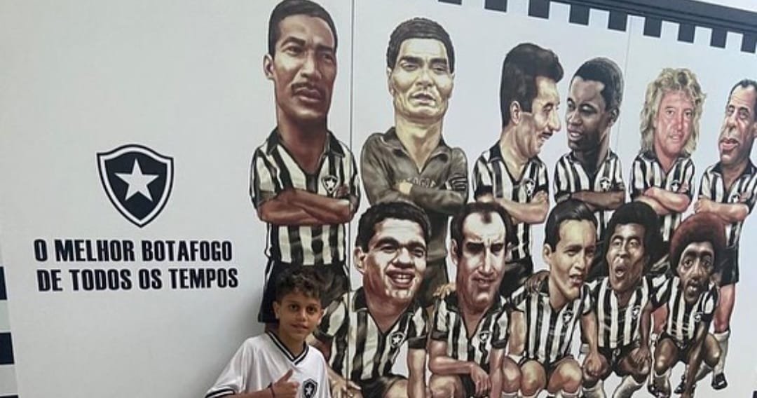 Jovem de 11 anos é aprovado no Botafogo-RJ