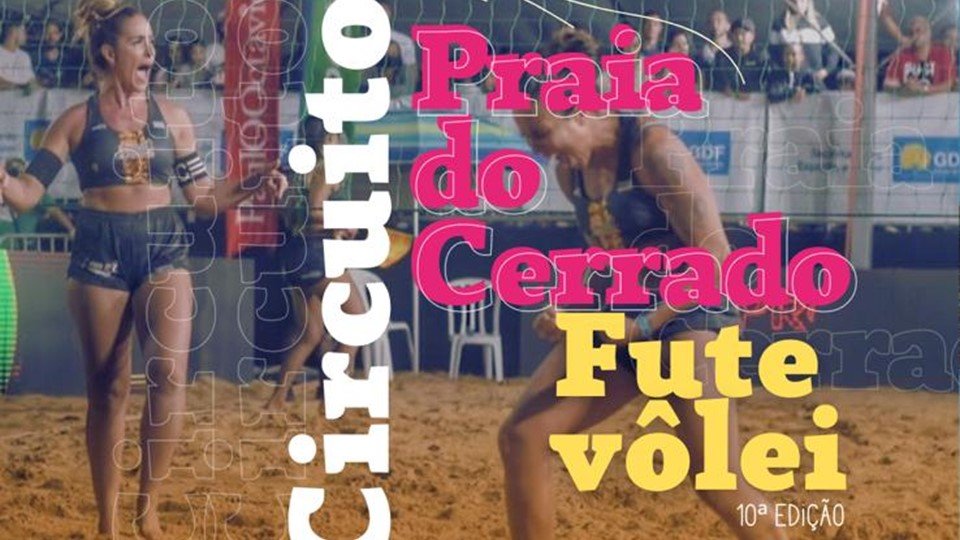 Brasília recebe 10ª edição do Circuito Praia do Cerrado de Futevôlei
