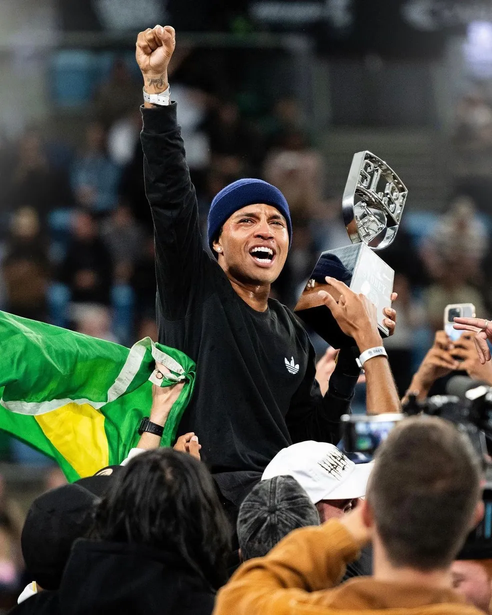 Skatista brasiliense é campeão em Mundial e se aproxima da vaga olímpica