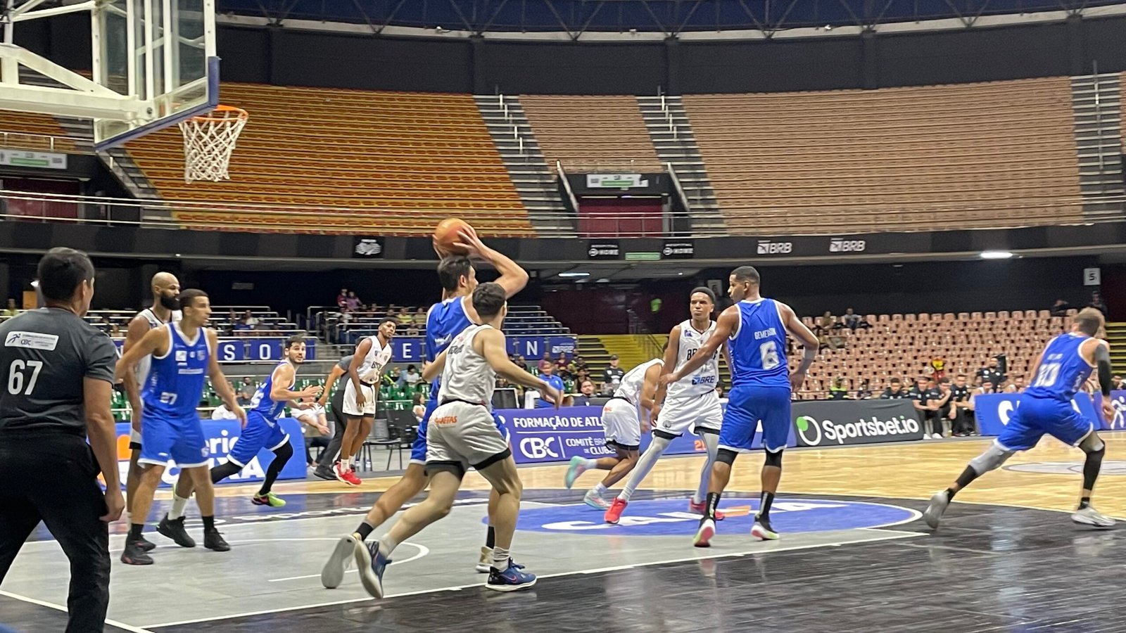 Brasília Basquete perde para o Minas e chega a sua 10ª derrota consecutiva