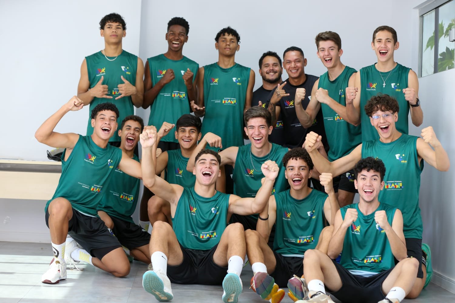 Seleção de Vôlei Sub 18 do DF compete no Campeonato Brasileiro de Seleções em Saquarema/RJ