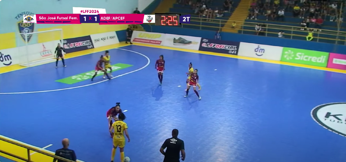 Pela Liga Feminina, ADEF toma a virada do São José nos minutos finais