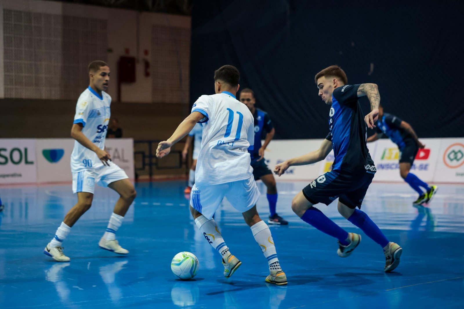 Pela 3ª rodada da LNF, Brasília Futsal perde para o Taubaté