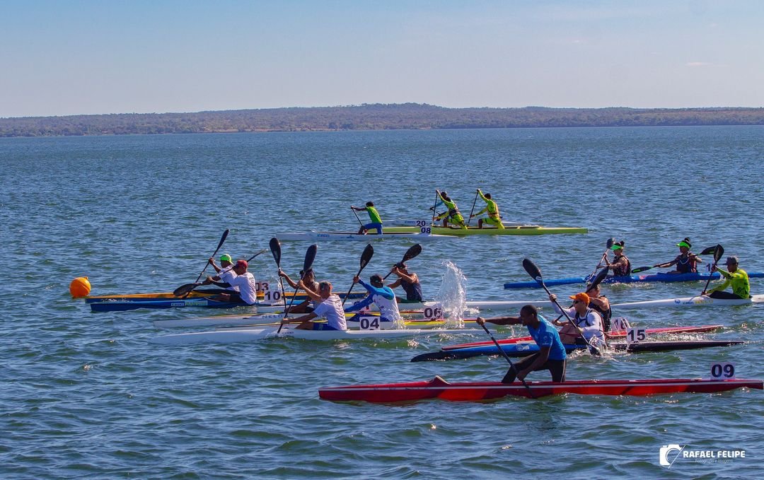 Lago Paranoá recebe Campeonato Brasileiro de Canoagem Maratona