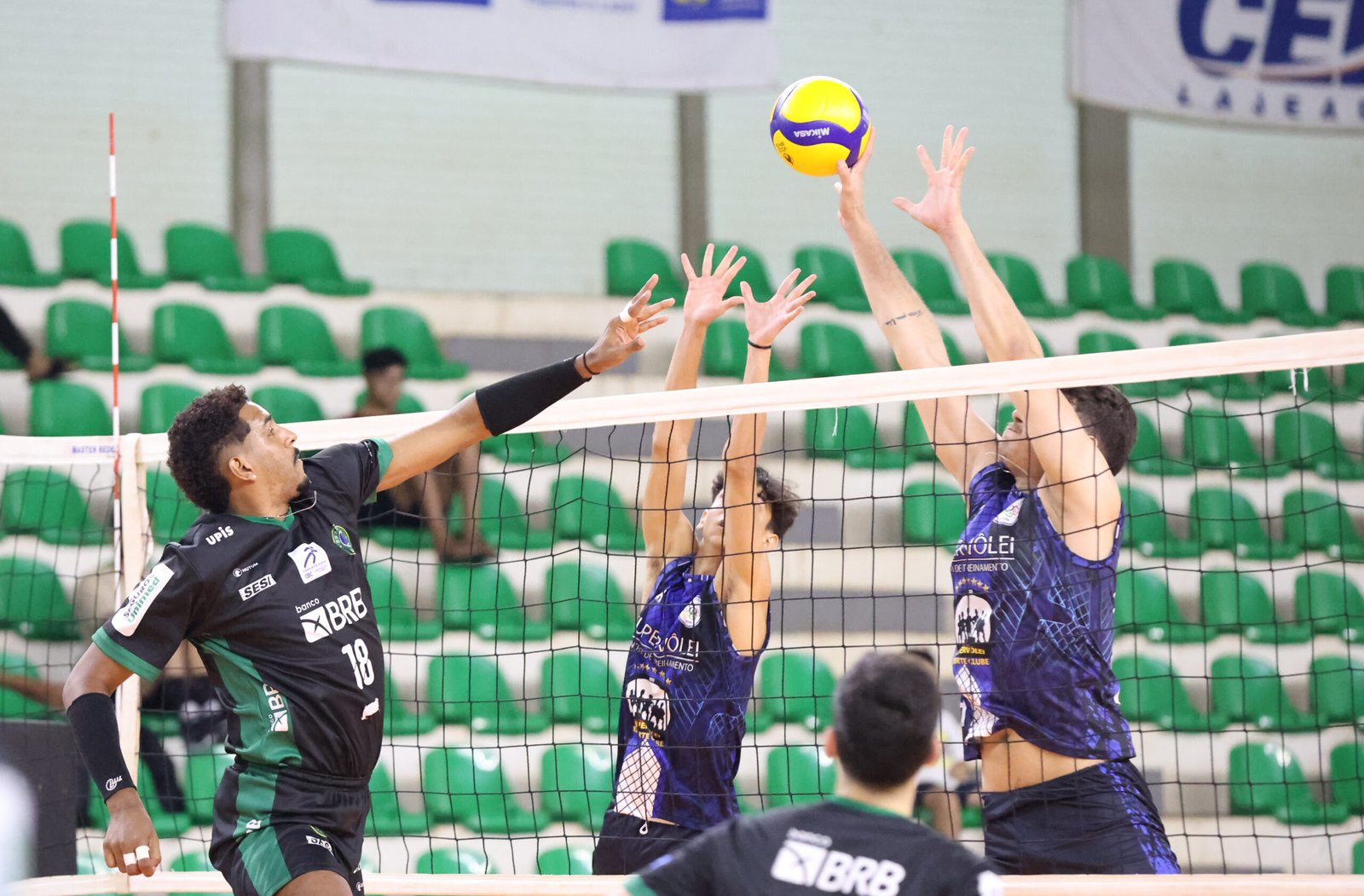 Brasília Vôlei a um passo do título do Brasiliense masculino 2024