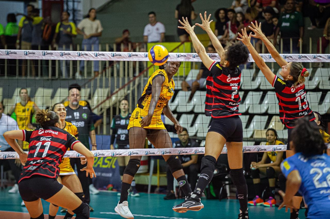 Brasília Vôlei perde primeiro jogo do ano para o SESC Flamengo