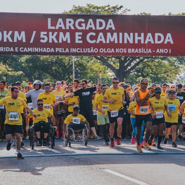 Brasília recebe a Corrida e Caminhada pela Inclusão Olga Kos – Março de 2026