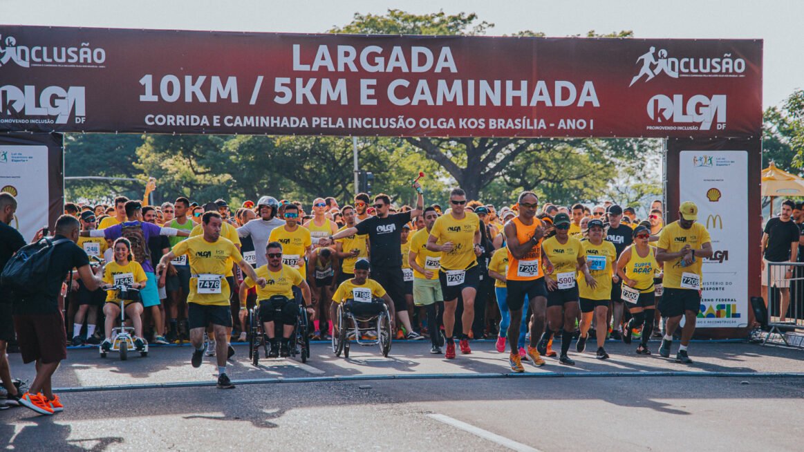 Brasília recebe a Corrida e Caminhada pela Inclusão Olga Kos – Março de 2026