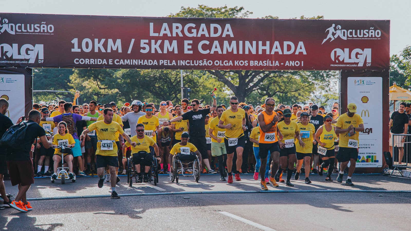 Corrida e Caminhada pela Inclusão Olga Kos Brasília – Ano II