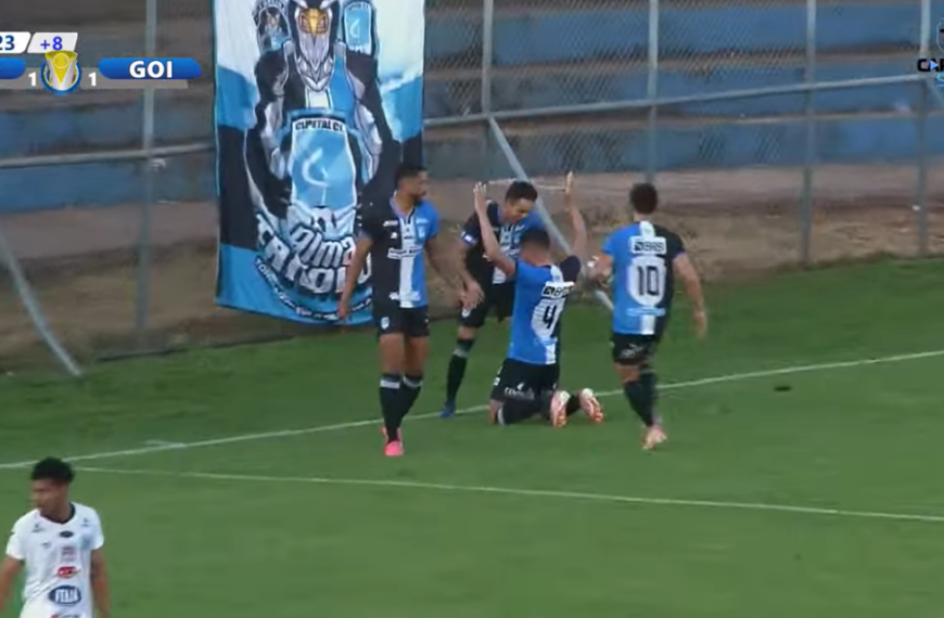 Capital fica no empate com Goianésia e G4 fica mais distante