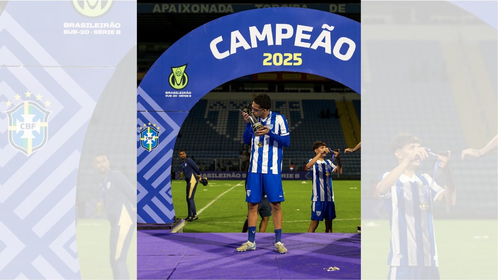 Adriel, promessa do DF, é campeão e destaque pelo Avaí no Brasileirão Sub-20 Série B