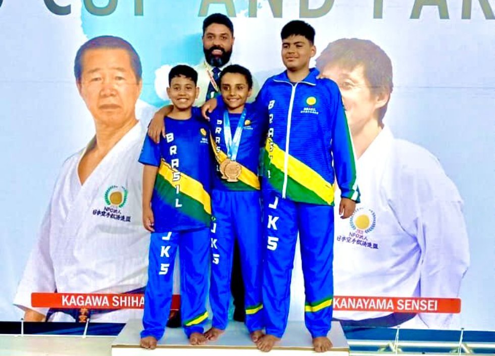 Atletas do projeto Uruma-Kan Karatê Solidário conquistam medalhas no Pan-Americano de Karate CBKS