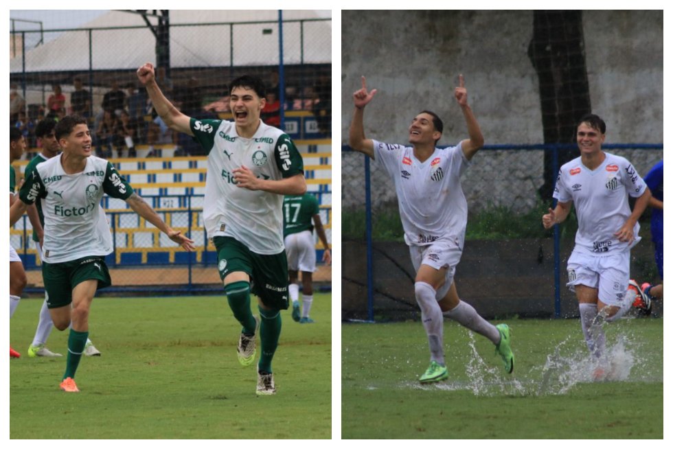 Palmeiras e Santos fazem clássico paulista nas quartas de final da Supercopa Capital