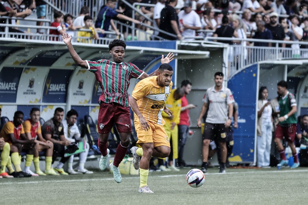 Brasiliense pressiona, domina, mas perde para o Fluminense-RJ na Copinha