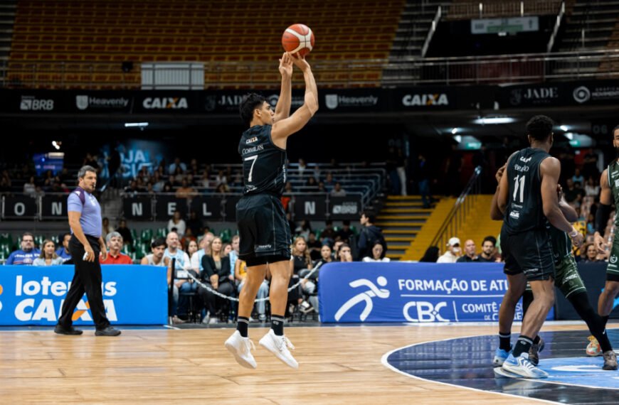 CAIXA Brasília Basquete impõe seu ritmo, vence todos os período e soma décima vitória em casa