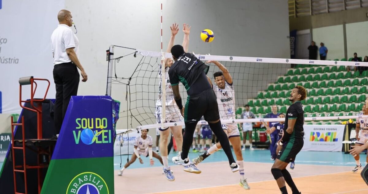Brasília Vôlei vence Araucária e abre vantagem nas quartas da Superliga B