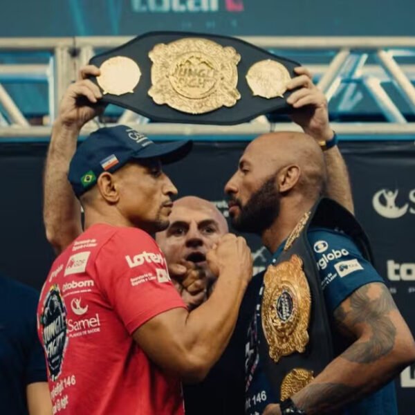 Brasília no octógono: Carlos “Mistoca” defende cinturão dos leves no Jungle Fight 146