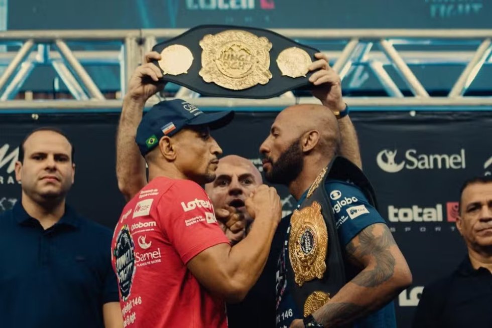Brasília no octógono: Carlos “Mistoca” defende cinturão dos leves no Jungle Fight 146