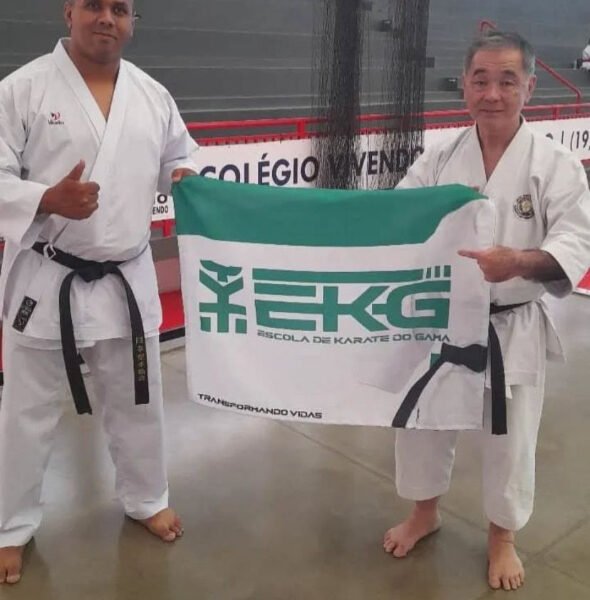 Brasília recebe pela primeira vez um dos grandes nomes do karatê brasileiro: sensei Hélio Arakaki