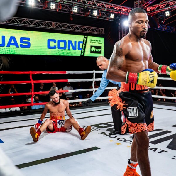 Robson Conceição domina venezuelano e volta a vencer em disputa internacional no Boxing Pro Combat 2