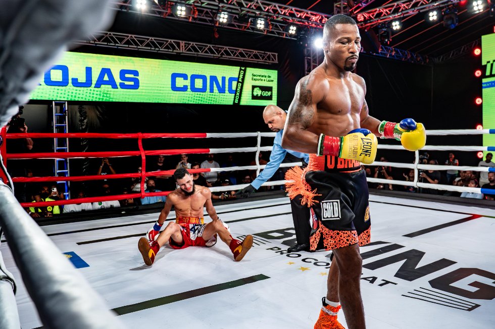 Robson Conceição domina venezuelano e volta a vencer em disputa internacional no Boxing Pro Combat 2