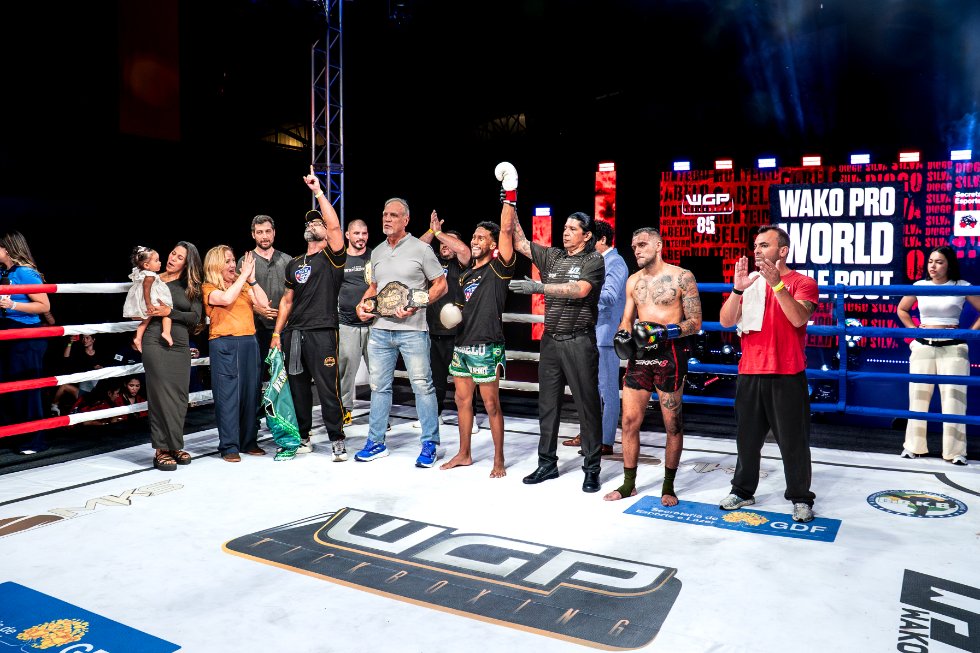 WGP 85: Cabelo Monteiro nocauteia português no segundo round e fatura título mundial da WAKO PRO