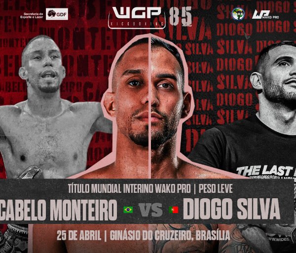 Brasília vira a capital mundial do Kickboxing com disputa de cinturão mundial inédito no WGP 85