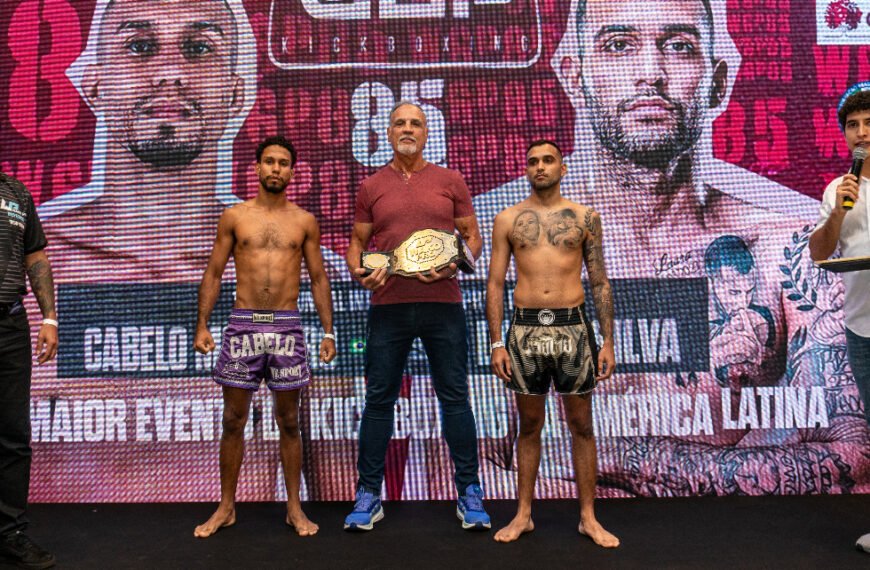 WGP 85: Cabelo Monteiro e Diogo Silva batem peso e luta pelo cinturão mundial interino da WAKO PRO é confirmada