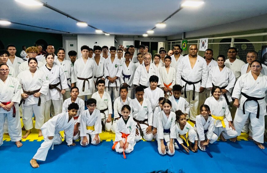 Momento histórico para o karatê em Brasília