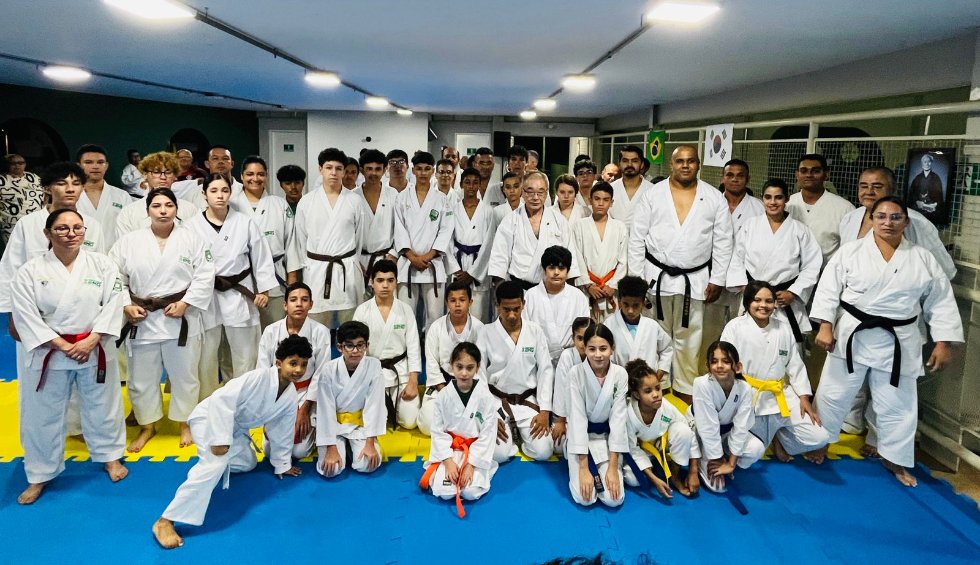 Momento histórico para o karatê em Brasília