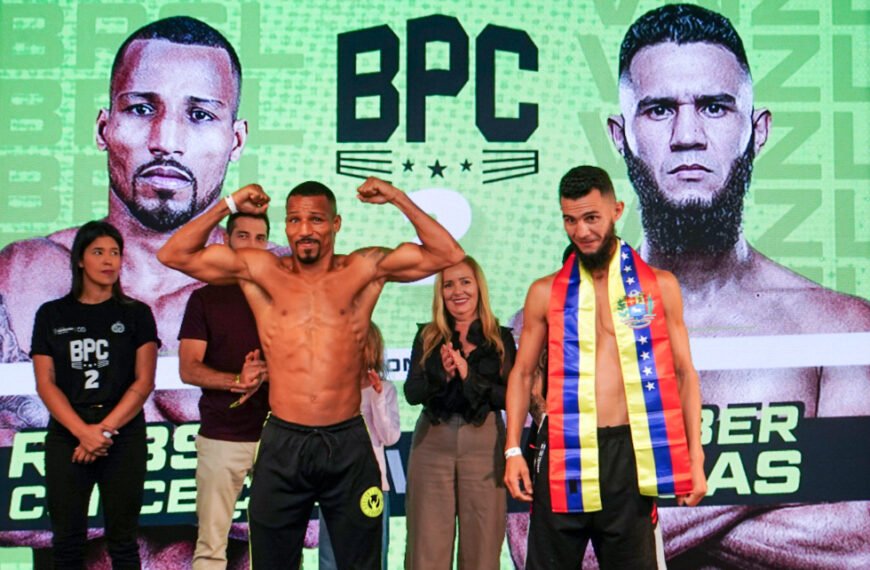 Robson Conceição e nova geração do boxe brasileiro batem o peso para o Boxing Pro Combat 2