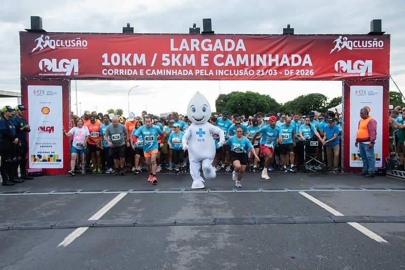 Corrida e Caminhada Inclusão a Toda Prova desembarca em Brasília em novembro