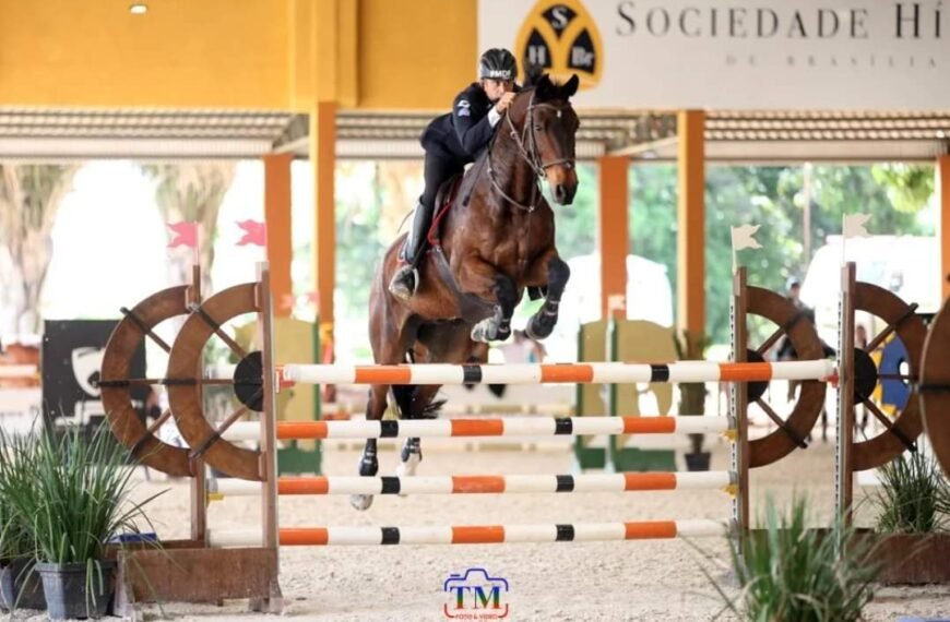 XXXVIII Concurso de Salto Coronel Rabelo movimenta o hipismo brasiliense no Regimento de Polícia Montada