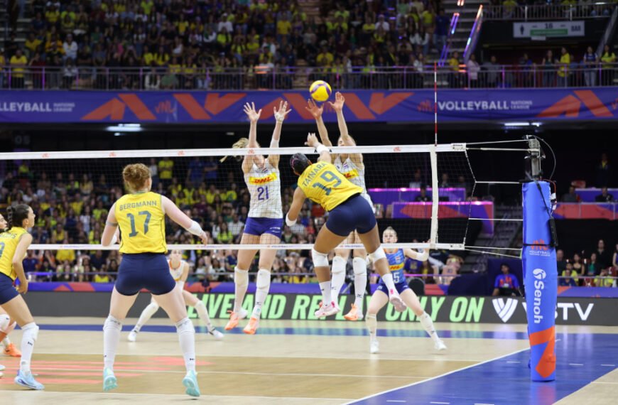 Confira como foi o primeiro dia da VNL em Brasília 
