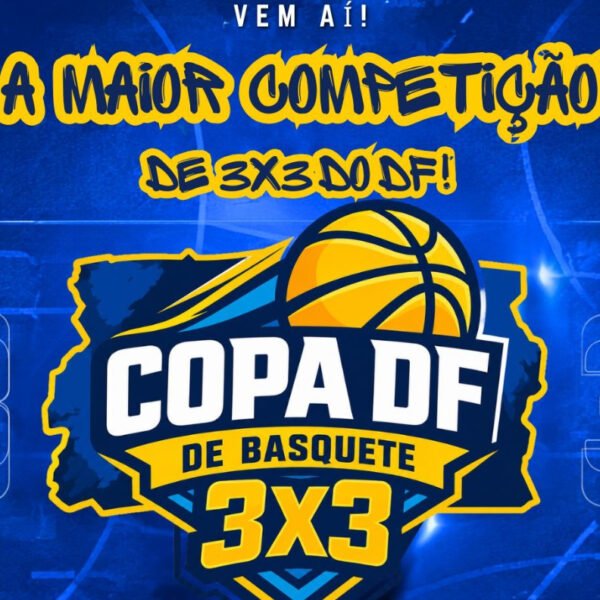 Copa DF de Basquete 3×3 abre inscrições gratuitas para edição inédita