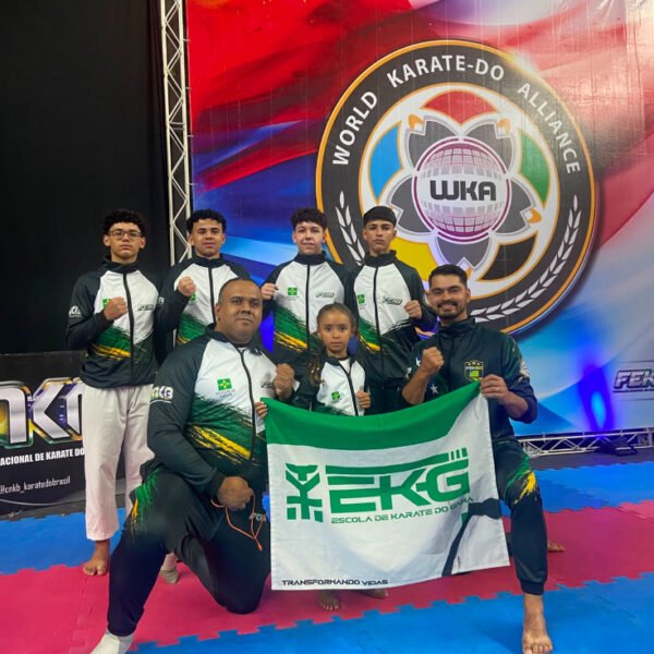 Escola de Karatê do Gama supera desafios e brilha na Copa do Brasil em Goiânia