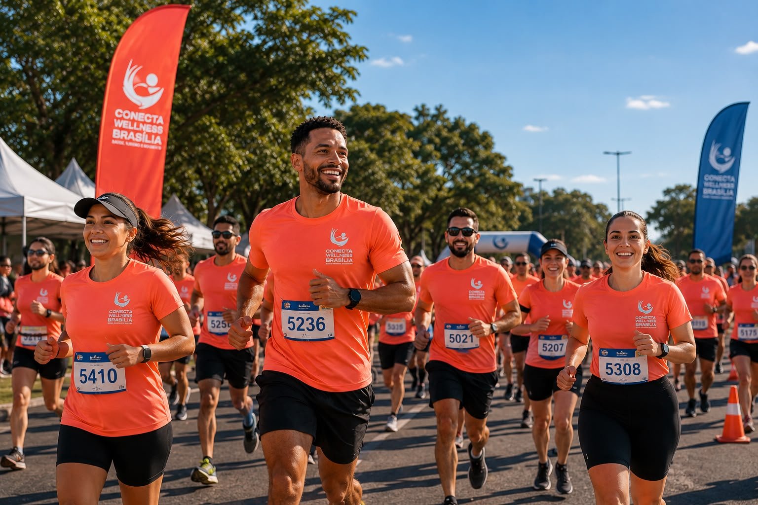 DE GRAÇA: Conecta Wellness Brasília abre nesta sexta-feira inscrições gratuitas para corrida com 7,5 mil vagas