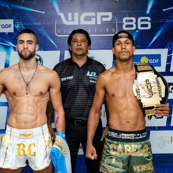 WGP 86: Clima esquenta na encarada entre brasileiro Cabelo Monteiro e o argentino German Badallo